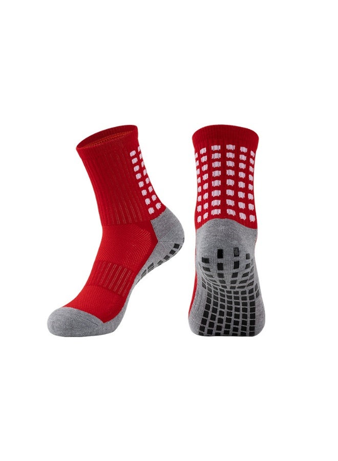 Kenzs Men's professional football socks (mid-tube) with good wrapping, non-slip, moisture absorption and deodorization - Image 1