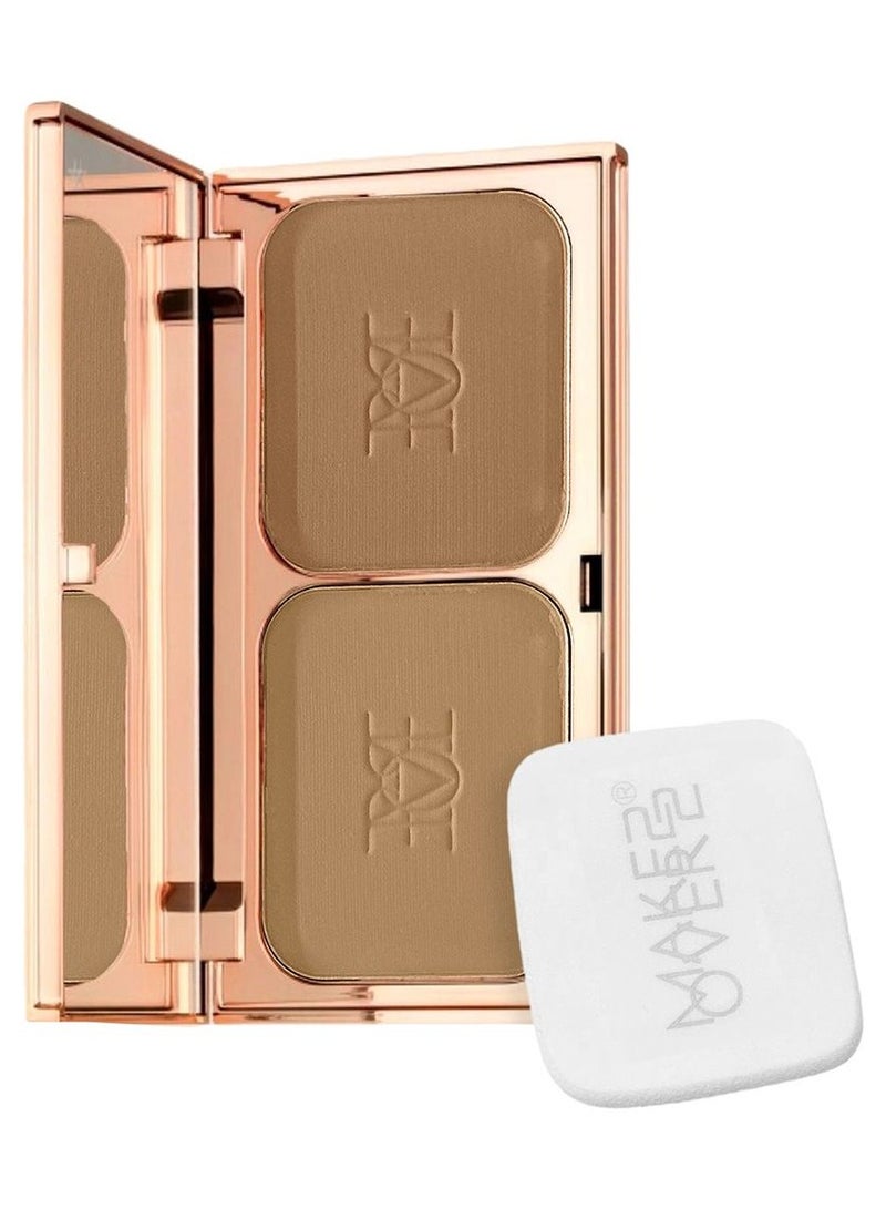 مايك أوفر بودرة الوجه الثنائية -M4403