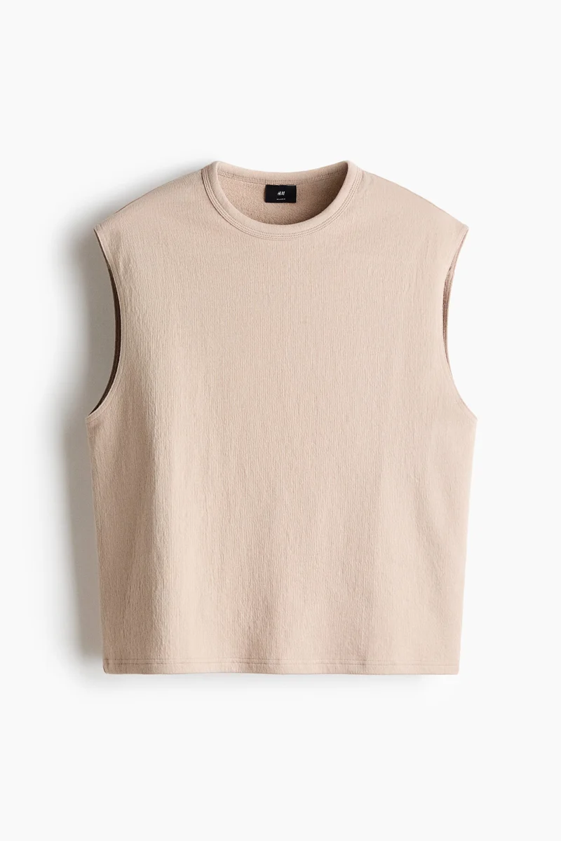 H&M  Relaxed Fit Jersey vest top for Men | Best Price UAE