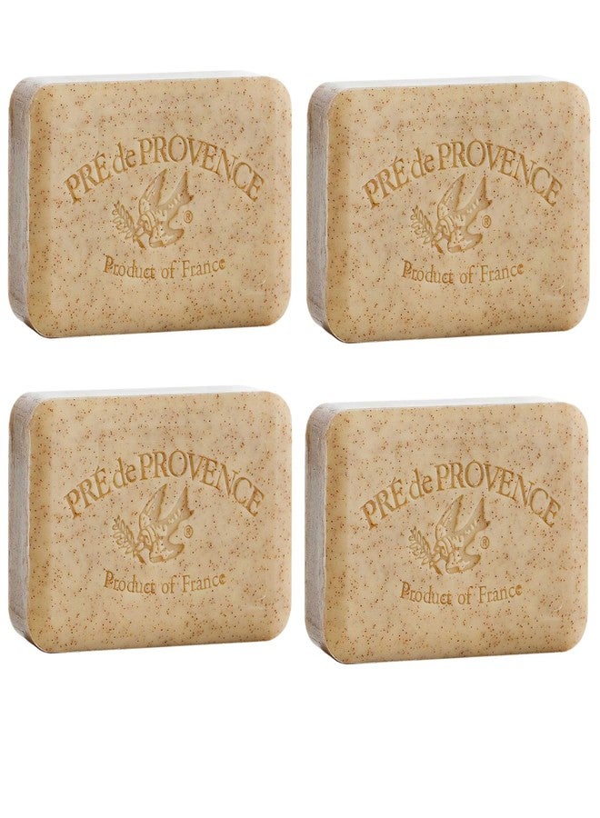 Pre de Provence 250g Soap Bar, Pack of 4 - Honey Almond