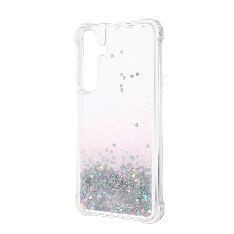 Phone Case: Drop Back Cover - Quicksand Cellphone Shell For Women And Girls Compatible for Samsung S25/ Plus - Image 5