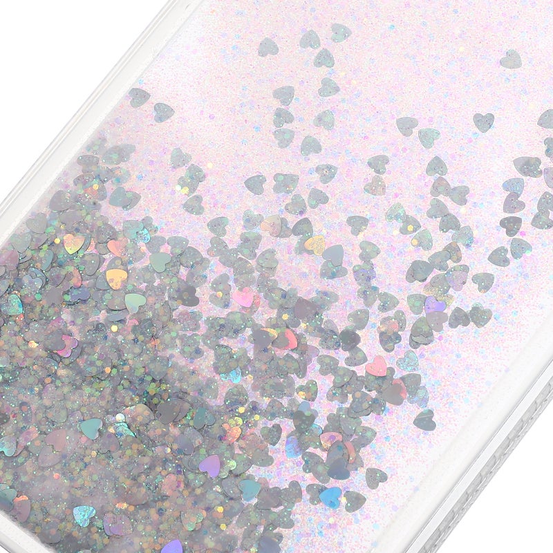 Phone Case: Drop Back Cover - Quicksand Cellphone Shell For Women And Girls Compatible for Samsung S25/ Plus - Image 2