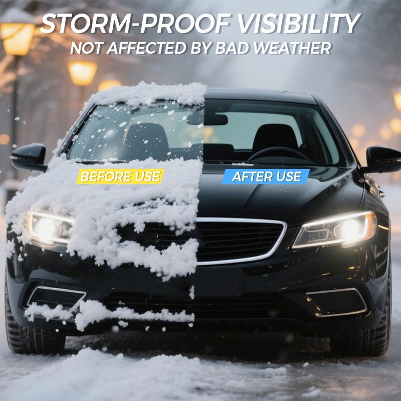 VEIGEIR 22inch + 22 inch Steel Frame Windshield Wiper Blades,Compatible with F150 2022-2009,Silverado 1500 2022-2000,Sierra 1500 2022-2019,RAM 1500 2015-2013 and More Conventional Front Wiper (Pack of 2) - Image 3