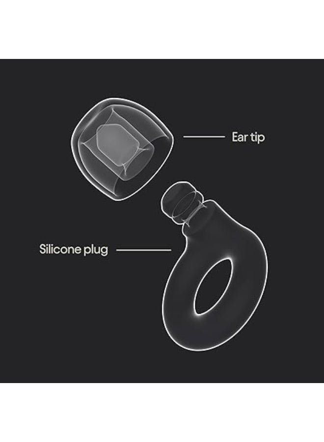 Loop Quiet 2 Ear Plugs – Ultra-Comfy Reusable Noise-Reducing Earplugs For Sleep, Deep Focus, Travel, Noise Sensitivity | Flexible Hearing Protection | Customizable Fit | 24dB (SNR) Noise Reduction - Image 2