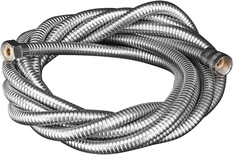 Stainless Steel Flexible Shower Hose 300cm Explosionproof Bidet Sprayer - Image 1