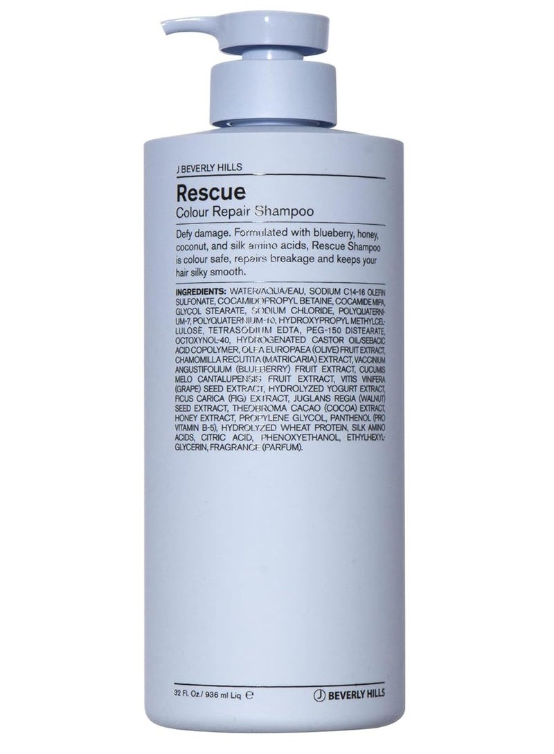 J Beverly Hills J Beverly Hills Blue Rescue Colour Repair Shampoo with Honey Extract for Hair Shine, (3 Oz, 12 Oz, 32 Oz) 