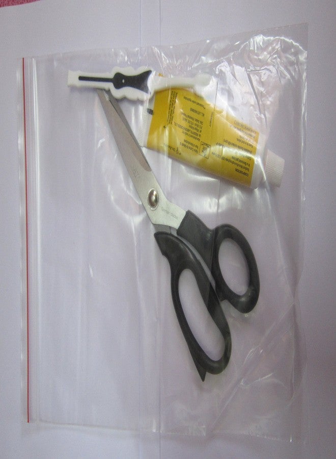 Zipper Big Size poly bags zip lock 9x12(approx) inch-100pcs