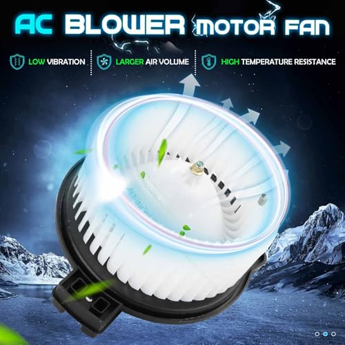 ILONPA 79310-TF0-G01 محرك مروحة تكييف الهواء HVAC لسيارة هوندا FIT 2009 2010 2011 2012 2013 2014 بديل 700247 615-50209 79310TF0G01 - Image 2