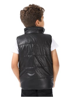 Andora Turtle Neck Bomber Vest For Boys  - Image 3