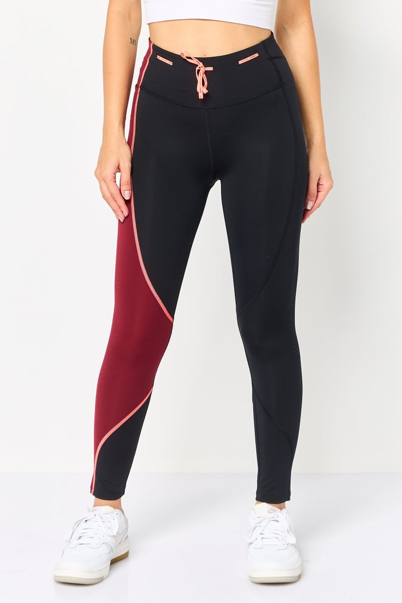 UNDER ARMOUR Women Sportswear Fit Pull On Training Leggings, Black - Image 1