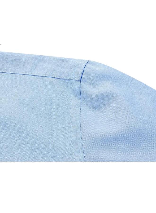 YOUNGOR Men'S Shirt Four Seasons Youth Men'S Casual Formal Shirt Gldp16384Ija Light Blue 45 - Image 1