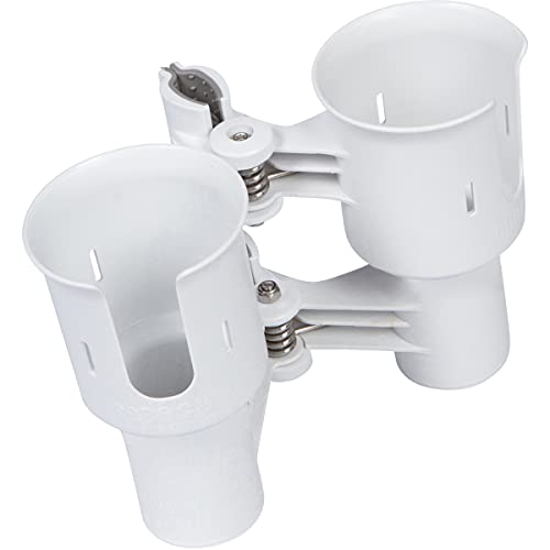 ROBOCUP, (White), Best Cup Holder for Drinks, Fishing Rod/Pole, Boat, Beach Chair, Golf Cart, Wheelchair, Walker, Drum Sticks, Microphone Stand - Image 3
