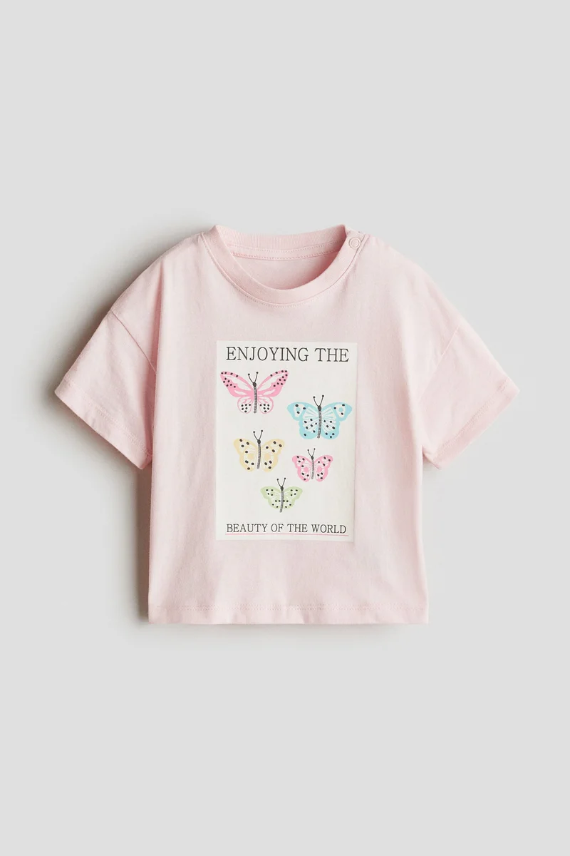 H&M Printed cotton T-shirt