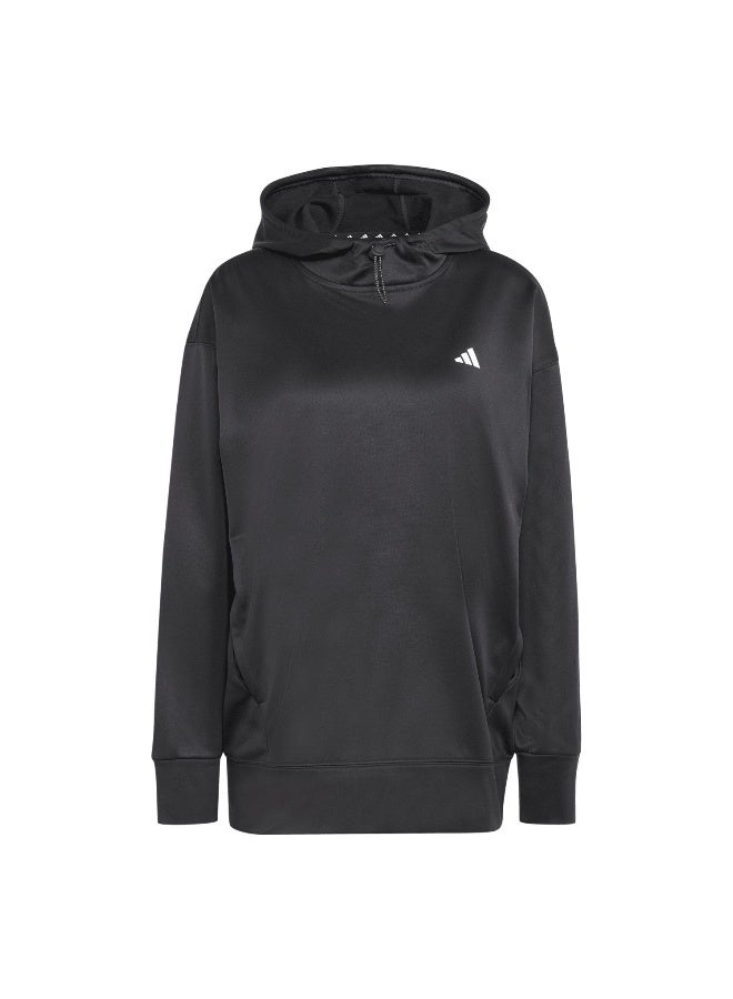 Adidas adidas W Gg Hd Swt Black Training Sweatshirts 2XS - Image 2