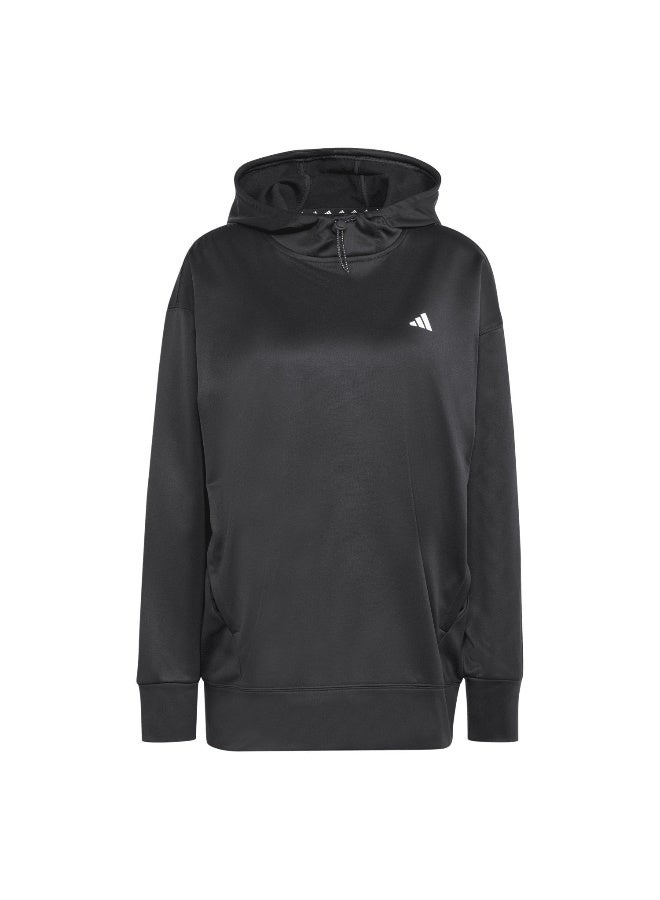 Adidas adidas W Gg Hd Swt Black Training Sweatshirts 2XS - Image 1