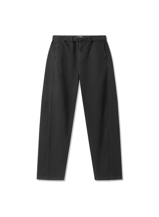 Markless men's New Retro Washed Straight Jeans 5001 Denim Black L - Image 5