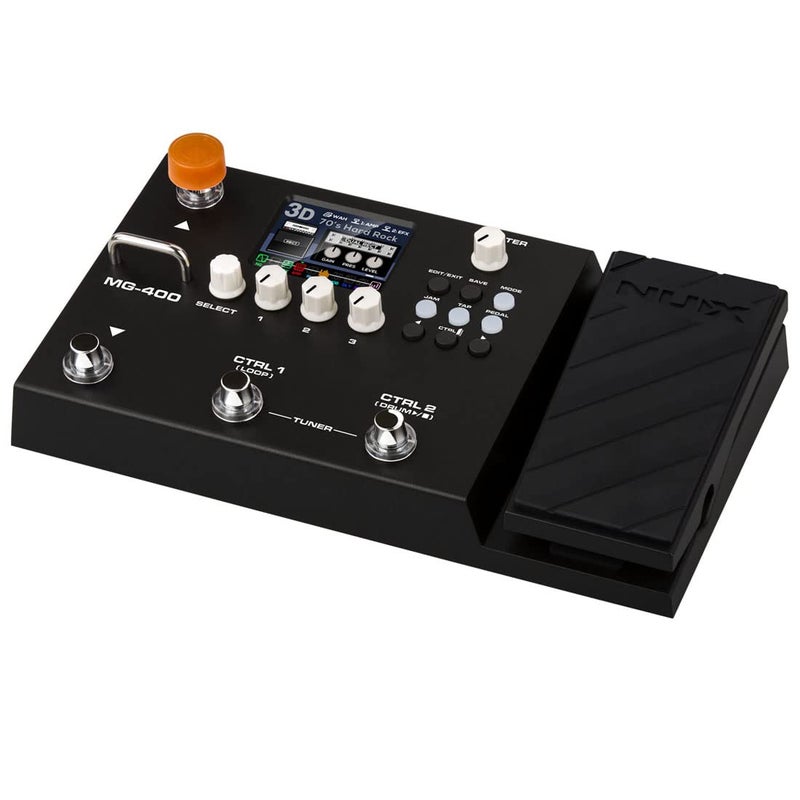 NUX MG-400 Multi Effects Pedal, Amp Modeling, 512 samples IR, 10 Independent Moveable Signal Blocks - Image 4