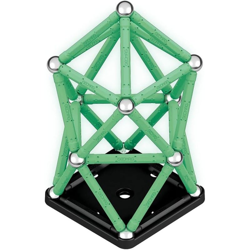 جيوماغ ألقضبان المغناطيسية المضيئة في الظلام 60 قطعة - 338 - Image 3