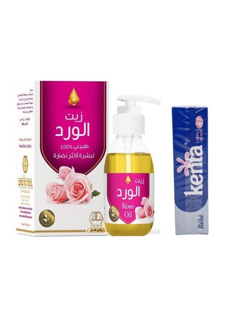 بي بي كريم كينتا مع زيت الورد للعناية بالبشرة - Image 1