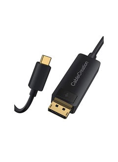 Type C To Dp 1.4 Adapter 6Feet 8K 60Hz With Hdr Usb 3 To Dp 1.4 Cord 32.4Gbps Thunderbolt 3 4 Compatible For Oculus Rift S Macbook Pro Air Xps 15 Surface Pro 1.8M 72Inch