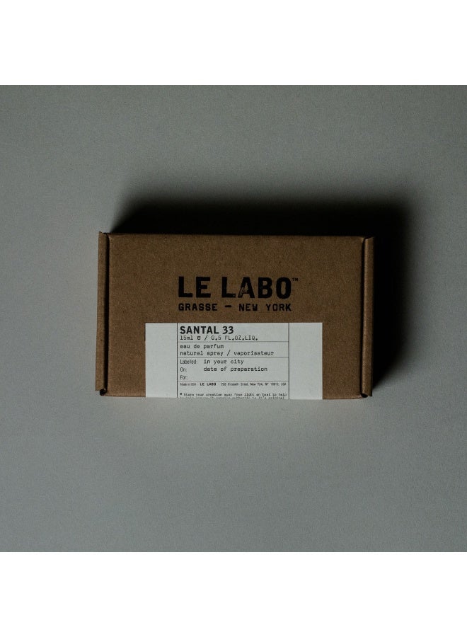 لولابو لو لابو سانتال 33 ماء عطر RM 15 مل - Image 3