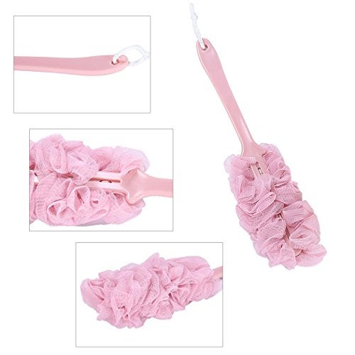 Not Available BlueFinger Body Cleansing Bath Sponge Loofah with Handle for Women and Men Beauty (Random Color) - Image 4