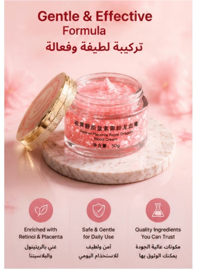 Dragon Retinol Placenta Royal Dragon Blood Cream, 50g *2 - Image 4