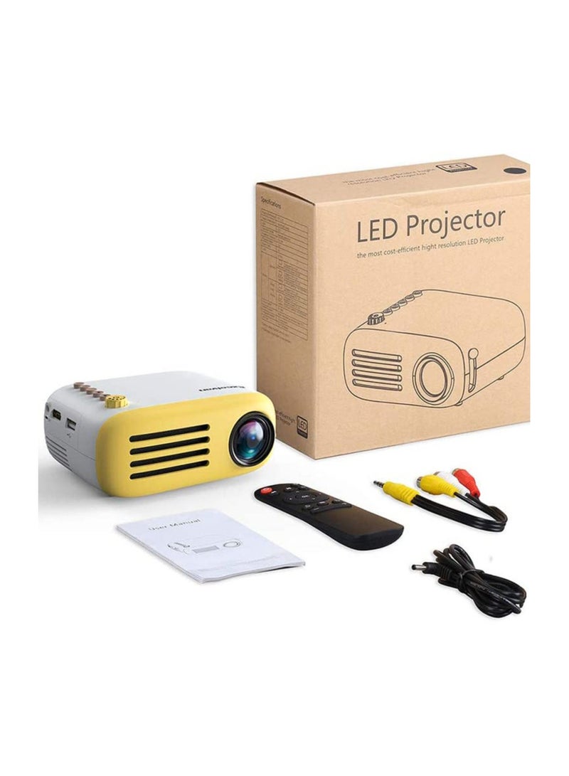 YG200 LED Projector with 800 Lumens and 1080P Support Portable Home Media Player with HDMI and USB  - Image 1