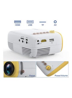 ماركة غير محددة جهاز عرض LED YG200 بقوة 800 لومن ودعم 1080P مشغل وسائط منزلي محمول مع HDMI وUSB  - Image 3