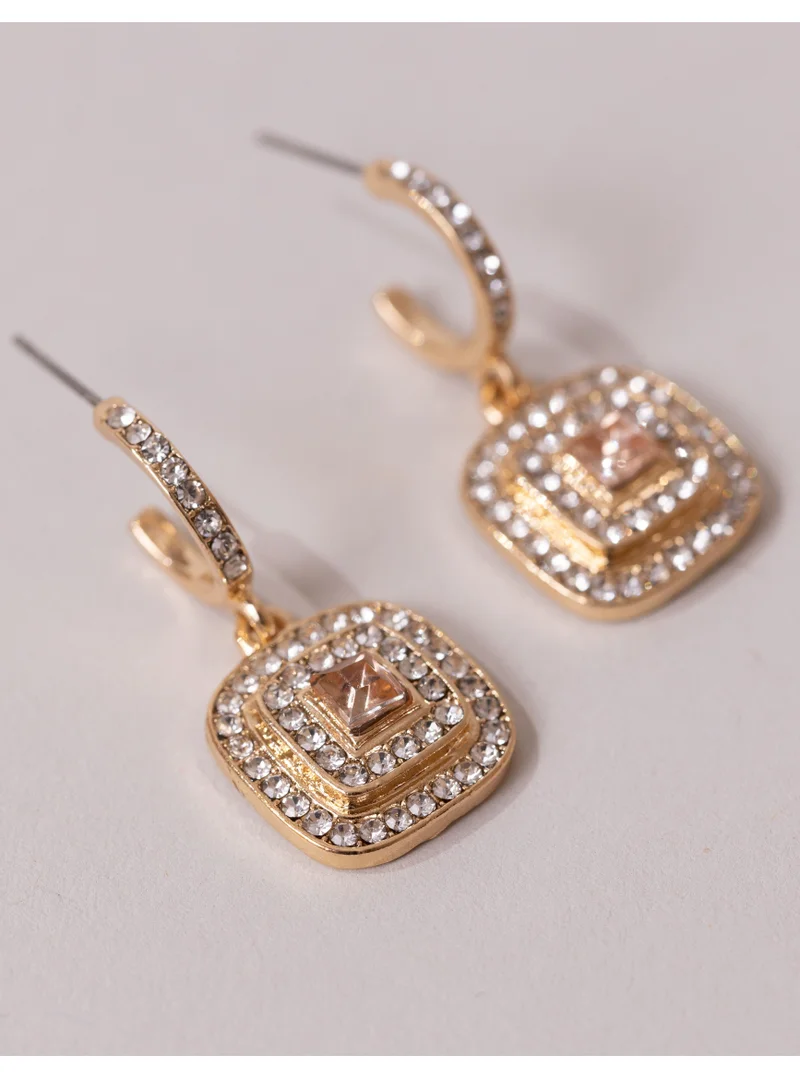AMICA Embellished Drop Earrings