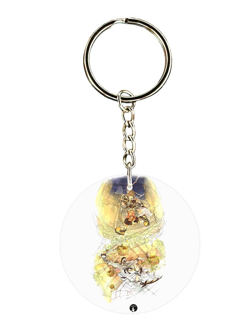 The Kingdom Hearts Video Game Double Side Printed Keychain