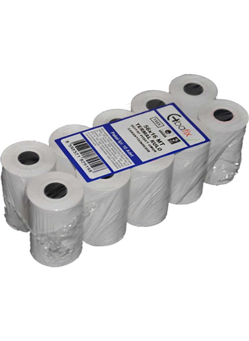 Bafix Cash Register Roller Thermal 56X16 Mt 