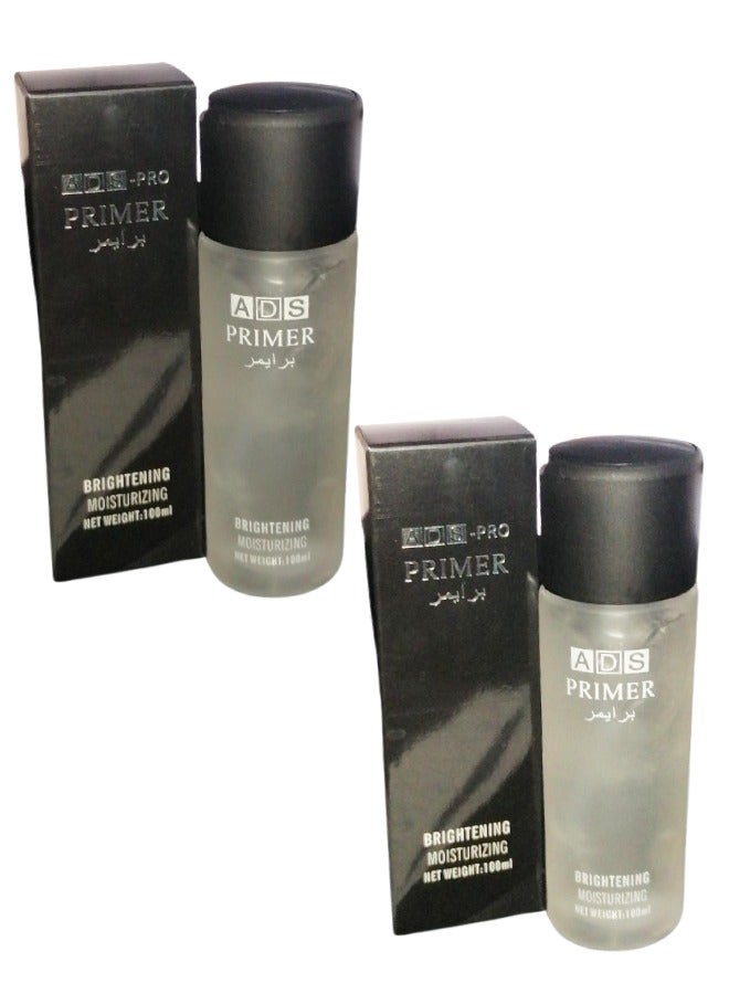 ADS 2 Pieces Primer Brightening Moisturizing 100ML - Image 1