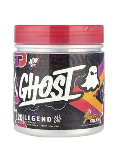 Ghost Ghost, Legend® All Out Pre-Workout, Orange Cream, 15.2 oz (430 g)  - Image 1