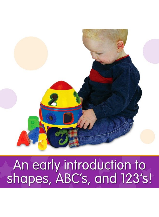 The Learning Journey Early Learning - Rocket Shape Sorter - Toddler Toys & Gifts for Boys & Girls Ages 12 Months and Up - Award Winning Toy (204207) - Image 3