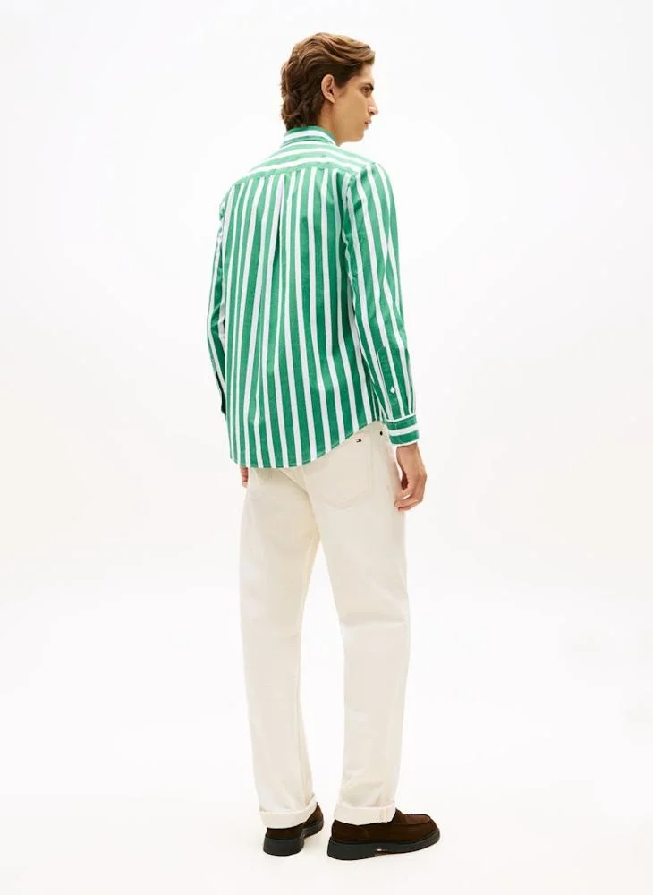TOMMY HILFIGER Flex Poplin Bold Stripe Shirt