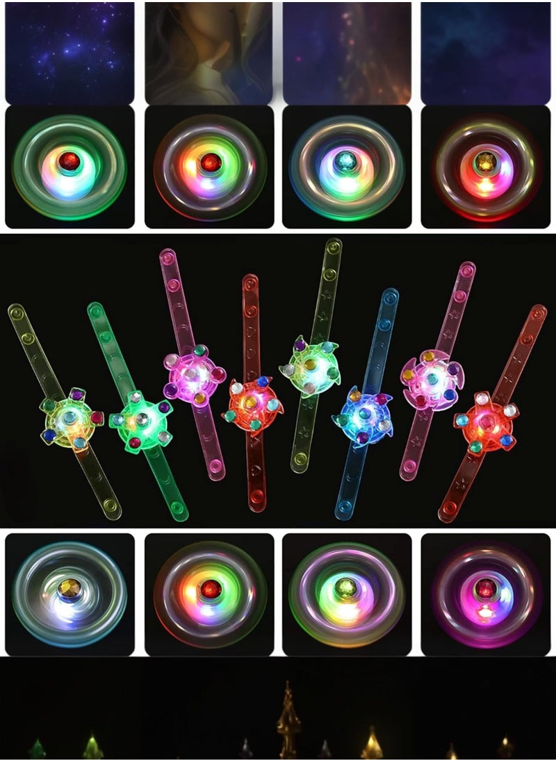 Mr. Penda - 12 Piece LED Luminous Bracelet Gift Bag Set, Fun and Exciting Party Supplies for Kids' Birthdays, Holidays, And Special Occasions (Bandom Colors and Various Styies) - Image 1