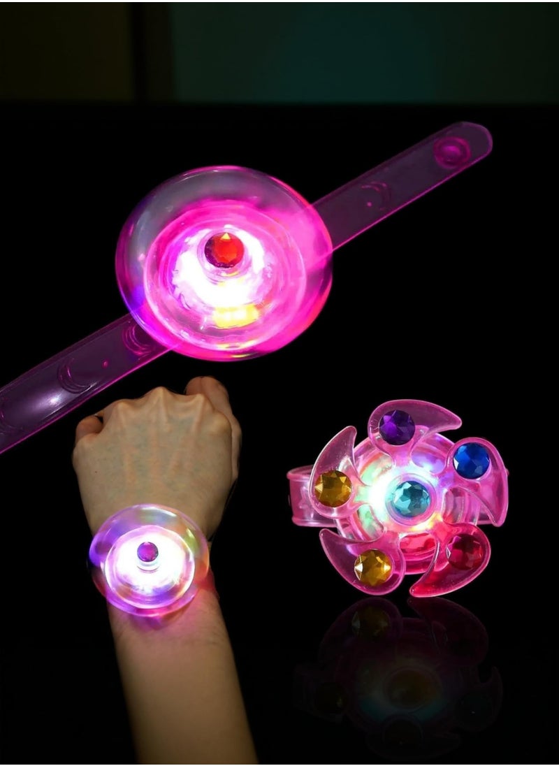 Mr. Penda - 12 Piece LED Luminous Bracelet Gift Bag Set, Fun and Exciting Party Supplies for Kids' Birthdays, Holidays, And Special Occasions (Bandom Colors and Various Styies) - Image 1