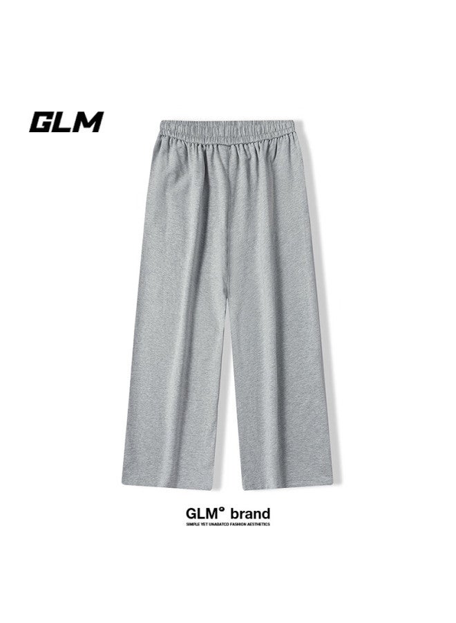 Glm Men'S Casual Straight-Leg Korean Style Loose-Fit Trendy Wide-Leg Pants - Image 2