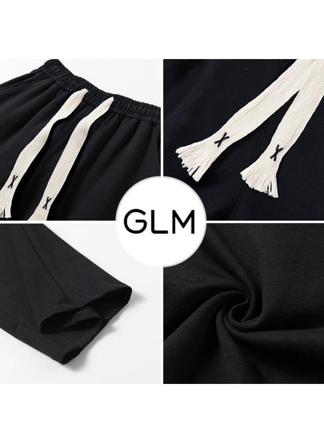 Glm Men'S Casual Straight-Leg Korean Style Loose-Fit Trendy Wide-Leg Pants - Image 3