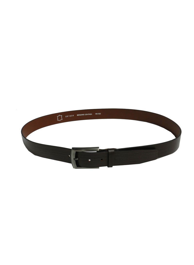 LAVERI LEATHER GENUINE LEATHER 35MM FORMAL AND CASUAL BROWN BELT FOR MENS 35MM - Image 4