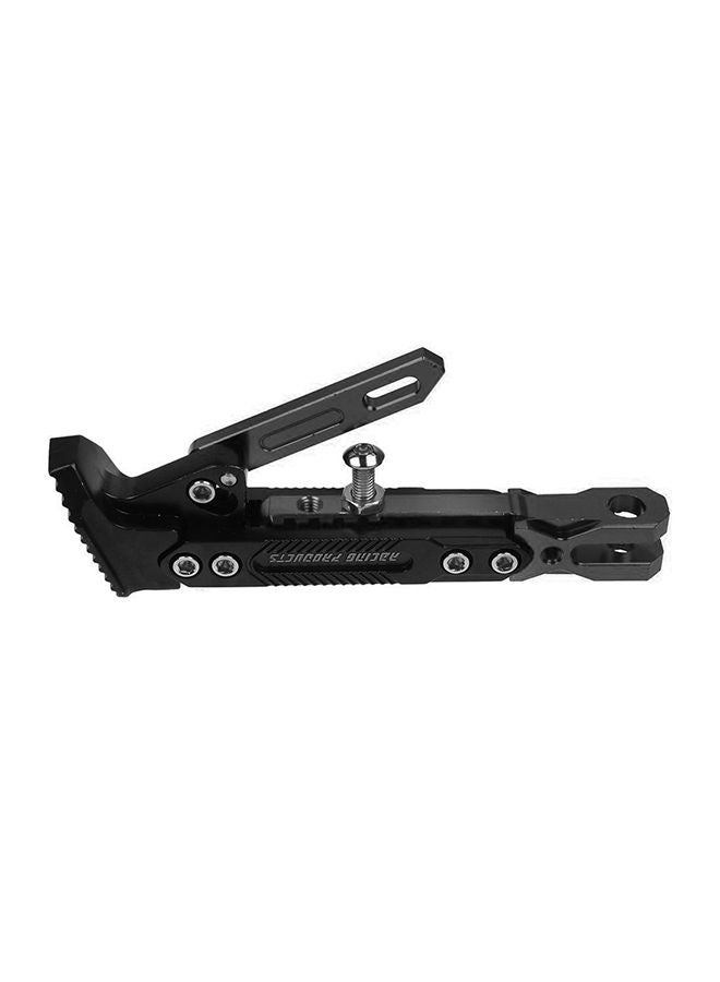 NIBEMINENT Height Adjustable KickstAnd Foot Side Tripod Motorcycle Stand Holder  - Image 1
