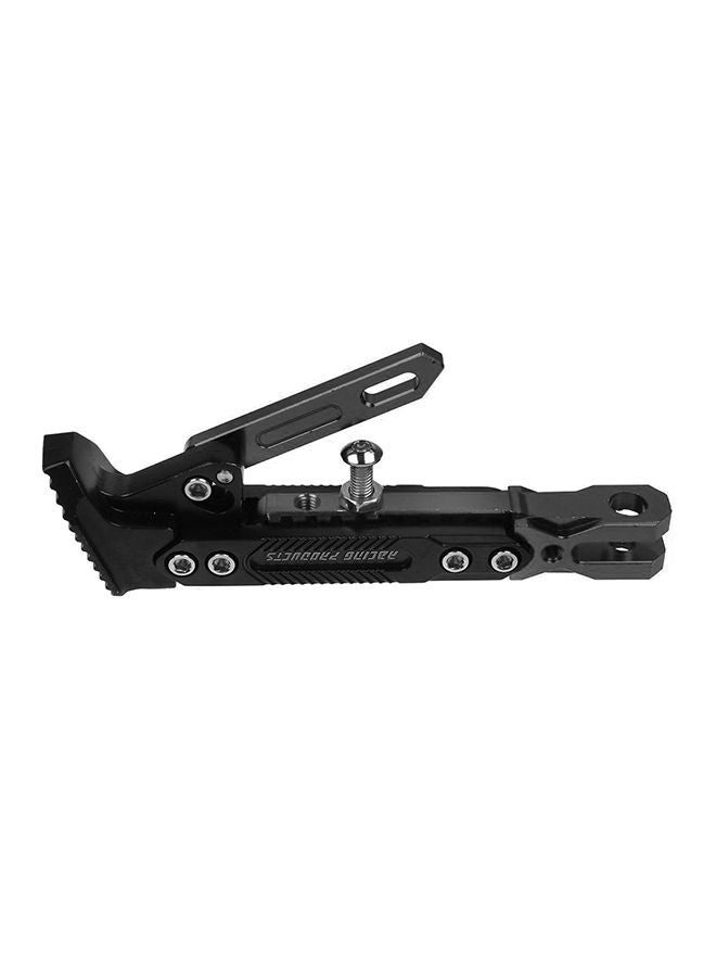 NIBEMINENT Height Adjustable KickstAnd Foot Side Tripod Motorcycle Stand Holder  - Image 3