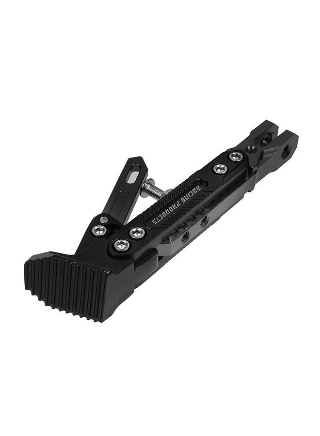 NIBEMINENT Height Adjustable KickstAnd Foot Side Tripod Motorcycle Stand Holder  - Image 2