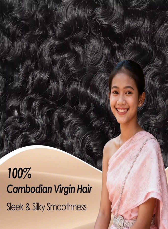 Lynch 15A Burmese Curly Bundles Human Hair, 18 20 22 Inch 3 Bundles 3C4A Water Wave Quick Weave with Spiral Curly End, 100% Unprocessed Kinky Curly Raw Human Hair Extensions for Women Natural Black - Image 5