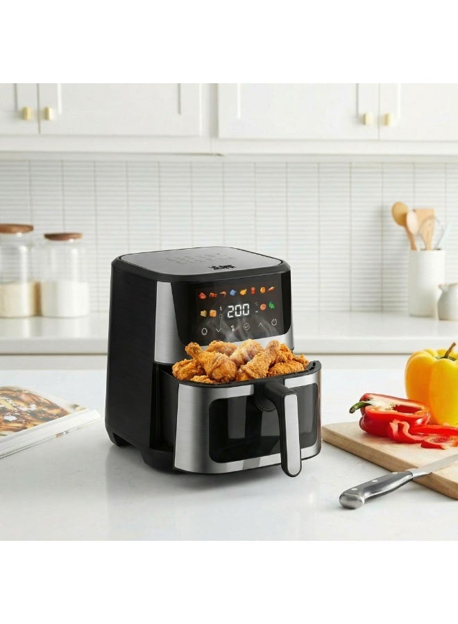 DSP Air Fryer KB2173 – 9L Capacity for Fast, Healthy Cooking with Advanced Technology! Enjoy oil-free cooking with the powerful and stylish DSP air fryer. Its large 9.0L capacity, modern design, and advanced hot air circulation ensure evenly cooked meals and delicious results every time. Perfect for families, saving time and effort in the kitchen! - Image 2