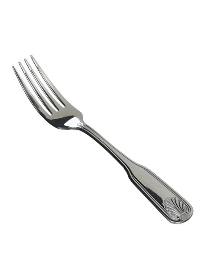 Winco St 12-Piece Toulouse Dinner Fork Set, 18-0 Extra Heavy Weight Stainless Steel, Silver