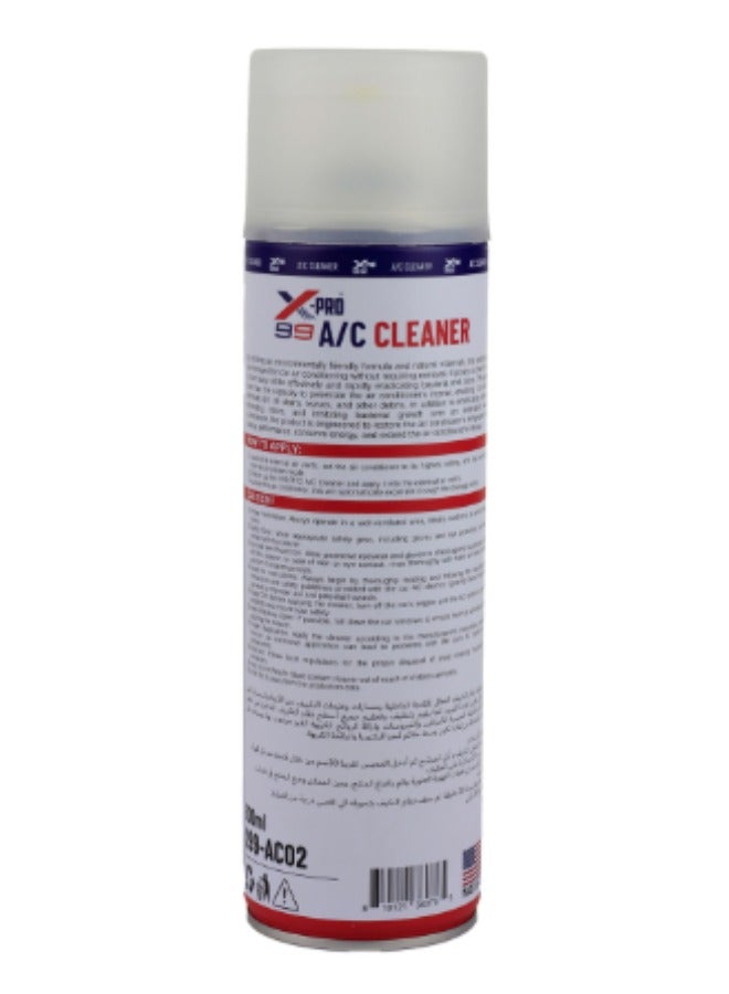 Xpro American Air Conditioner Cleaner Spray 500ml - Image 2