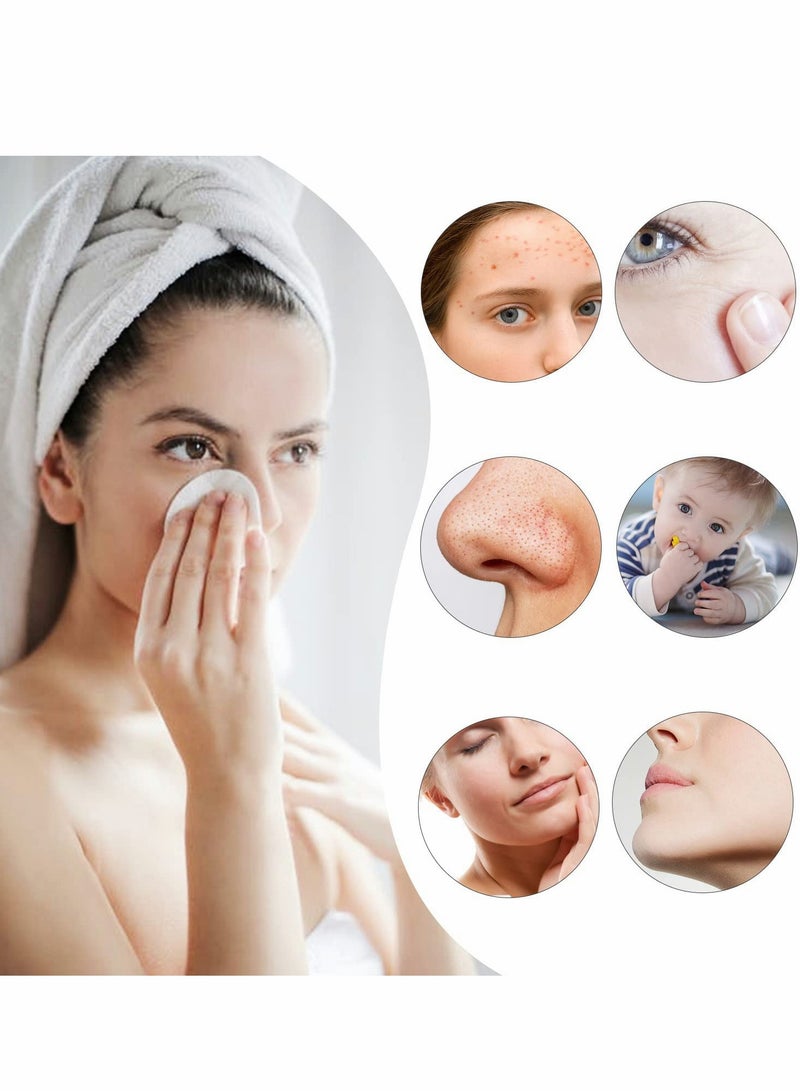 Excefore Compressed Facial Sponges, 4 Color Facial Sponges Cleansing Wash Face Sponge, Exfoliating Cellulose Facial Cosmetic Sponges for Makeup Removal (40 Count 2.5 Inch)  - Image 2