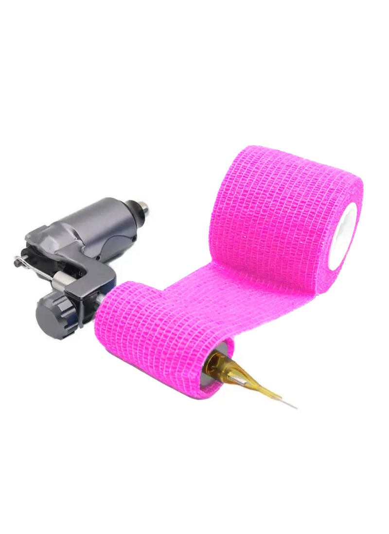 IOLITE Tattoo Grip Tape - 1PC (1inch x 5 Yard) Camo Self Adhesive Bandage for Wrist & Ankle Sprain Swelling, Disposable Roll Tattoo Grip Tube Tape for Tattoo Machine and Tattoo Supplies Pet Bandage  - Image 1